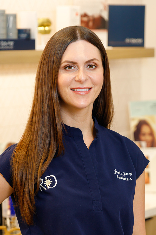 Jessica Jolley is a licensed aesthetician and laser technician at Revival Dermatology.